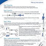 Tactoset OR Reference Sheet - Laminated